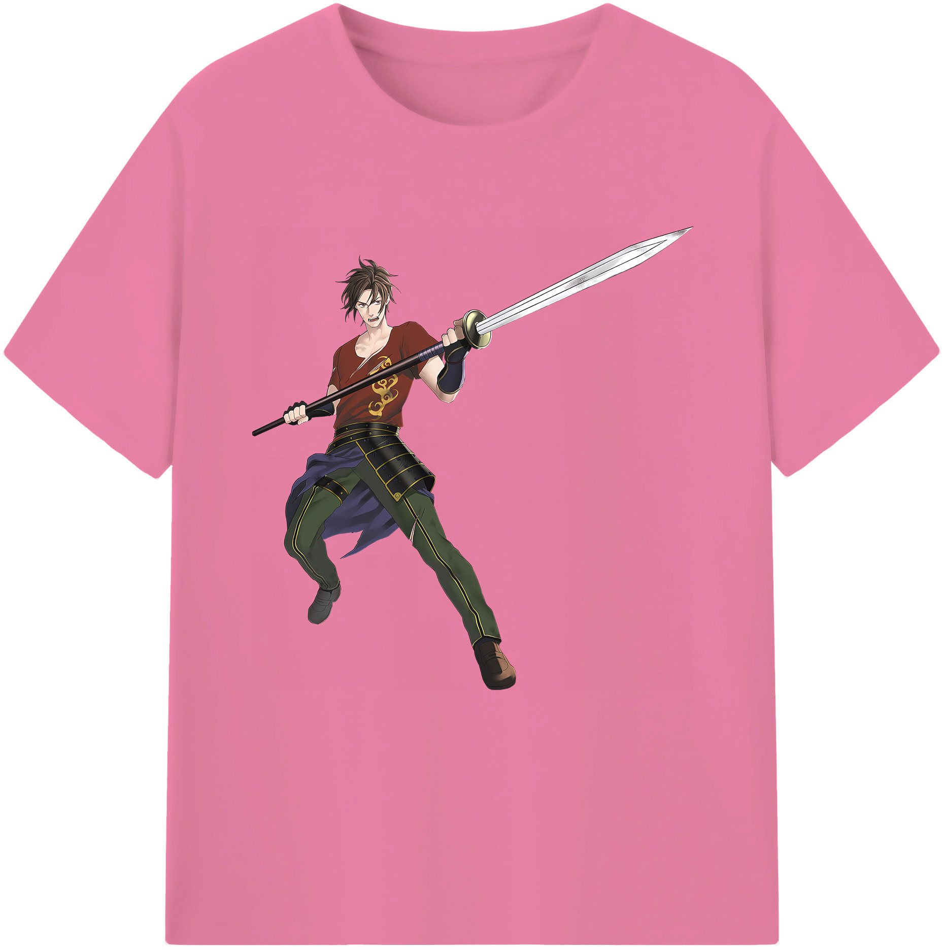 （画像用） 刀剣乱舞 Touken Ranbu 綿100％半袖Tシャツ（フロントプリント）